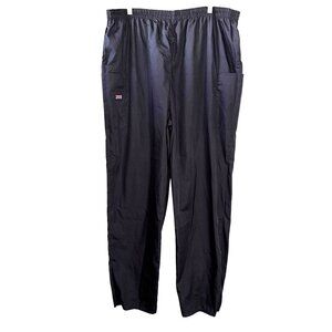 Cherokee Workwear Unisex Scrub Pants 2XL Polyester/Cotton Blend Elastic Waist
